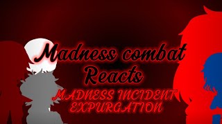 Madness Combat Reacts Madness Incident 0201a  Gacha  HAANNNKKK [upl. by Celisse974]