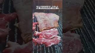 MIRÁ QUE PARRILLADA argentina asado cocina [upl. by Aissatsan]