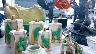 VINTAGE SHOPPING in Paris 🛍️ BROCANTE in PARIS  Flea Market 🏺 Street sale  ANTIQUES 🏺 [upl. by Emyle]