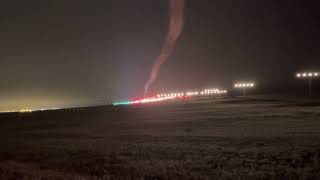 Airplane vortices at Denver Int’l Airport [upl. by Isola]