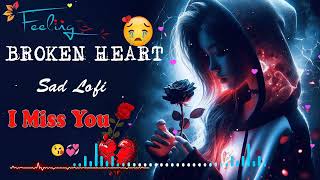 Broken heart song 💔 Sad song 🥺 Heart Touching Songs😭 mashup songs  lofi songs  Sad Lofi [upl. by Henigman]