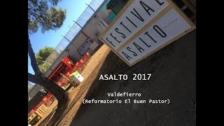 Festival ASALTO 2017  Visita guiada por las obras de Valdefierro [upl. by Binnings]