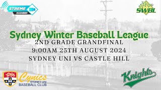 Sydney Winter Baseball 2nd Grade Grand Final [upl. by Odlopoel]