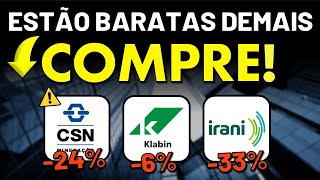 KLABIN KLBN11 E IRANI RANI3 ESTÃƒO DE GRAÃ‡A O QUE FAZER COM SUAS AÃ‡Ã•ES DE CMIN3 [upl. by Esiled]