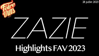 Zazie  Highlights FAV 2023 Colmar [upl. by Ailis]