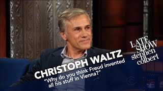 Christoph Waltz And Stephen Were Both Altar Boys [upl. by Turtle]