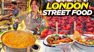 London Street Food Tour Borough Street Market [upl. by Walcoff]