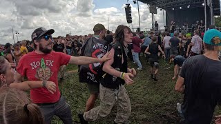 Against All Authority Live  Punk In The Park Orlando 09142024 GoPro Pit Cam [upl. by Elwood]