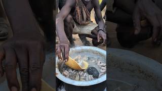 Have you tried this Soup is So delicious and nutritious food hadzabetribe food [upl. by Neumark]