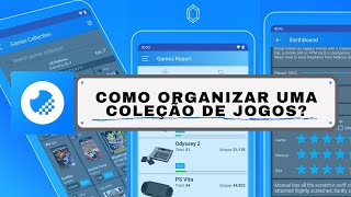 App para organizar coleções com muitos games [upl. by Llenil]