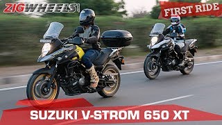 Suzuki VStrom 650 XT First Ride Review  Don’t buy a used ADV  ZigWheelscom [upl. by Nayb]