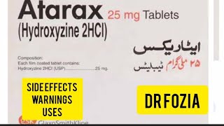 atarax tablet uses for anxietyhow to use atarax tableturdu [upl. by Scoville]