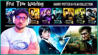 Harry Potter 8 Film Marathon First Time Watching Reaction amp Commentary  Affan Reacts [upl. by Adeys]