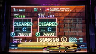 Jubeat btACrackpot EvangelistBSCEXC [upl. by Packer812]