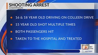 15yearold arrested in Champaign shooting investigation [upl. by Nordgren698]