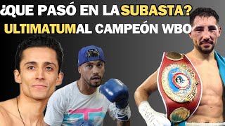 🚨Robeisy Ramirez 🆚 Divino Espinoza en SUSPENSO🔥LA OMB y ULTIMATUM de 5 DIAS al CAMPEON [upl. by Kere268]