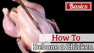 How to Debone a Whole Chicken  Easy step by step instructions [upl. by Anolahs]