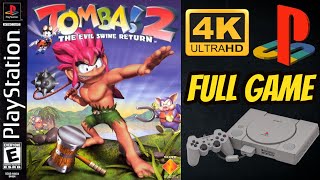 Tomba 2 The Evil Swine Return  PS1  4K60ᶠᵖˢ UHD🔴  100 1334 events Longplay Full Movie Game [upl. by Normac7]