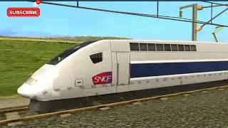 TGV POS The Future of HighSpeed Rail Travel Speed Redefine Animated 3D [upl. by Seldon]