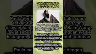 Paula Verhoeven Bantah Selingkuhi Baim Wong fypシ゚viral baimwong paulaverhoeven [upl. by Anairb]