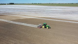 Planting CBD Hemp Through Plastic in Colorado Wolf amp WolfPro models by CampM Checchi amp Magli [upl. by Adigun]