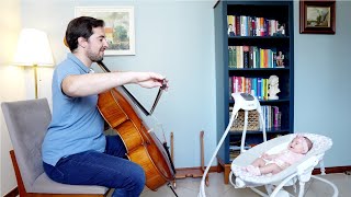 Baby hears classical music for the FIRST TIME [upl. by Kcirdec]