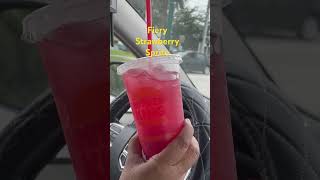 🔥 Burger King’s Fiery Strawberry Sprite fierystrawberrysprite Shorts burgerking [upl. by Waite]