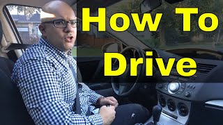 How To Drive A CarFor BeginnersDriving Lesson [upl. by Robbert453]