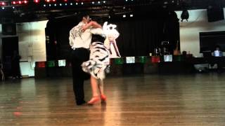 Brian Nguyen and Virginia Pandolfi Milonga at Tango Mio in Los Angeles 2013 [upl. by Brittani937]