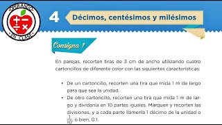 Desafió 4 Décimos centésimos y milésimos de Cuarto Grado [upl. by Bee]