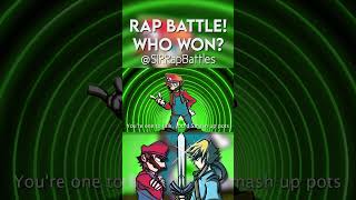 MARIO VS LINK RAP BATTLE WHO WON shorts rapbattle mario zelda [upl. by Midan]