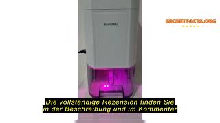 Produktbewertung BOOHENKA Luftentfeuchter elektrisch1200ml Raumentfeuchter für zuhauseklein dehum [upl. by Carlstrom326]