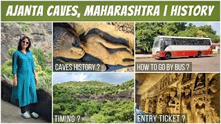 AJANTA CAVES HISTORY amp COMPLETE GUIDED TOUR  Ajanta Ellora Caves  अजिंठा लेणी [upl. by Aylmer840]