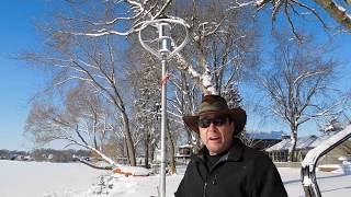 300 Watt HiVAWT Vertical Axis Wind Turbines on Green Energy Adventures with the Turbine Guy [upl. by Ardnauq]