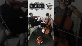 Banana Boat  Beetlejuice by AM Strings Violin  Cello [upl. by Llednar15]