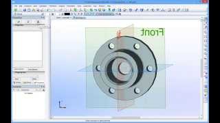 TFLEX CAD Lesson 1 Creating a 3D Model [upl. by Oedama228]