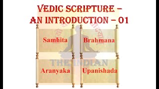 Vedic Scripture  01English  Veda Samhita Brahmana Aranyaka Upanishad [upl. by Cerell]