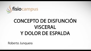 Disfunción visceral y dolor de espalda conceptos y causas [upl. by Ninazan]