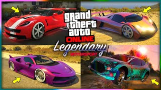 Top 10 BEST SPORTS CARS In GTA Online [upl. by Harikahs]