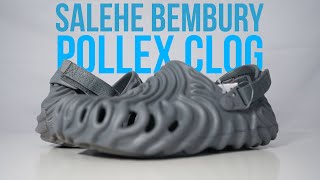 SALEHE BEMBURY POLLEX CLOG x CROCS  Unboxing amp review [upl. by Rinee]