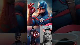 Superheroes but distorted version 😂 All Marvel Dc Characters avengers shorts marvel [upl. by Airamalegna127]