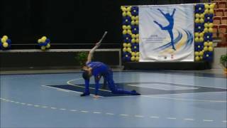 Championnat du monde 2016 Twirling  DemiFinales  Freestyle Masculin Senior  Raphaël HERCOUET [upl. by Cut]