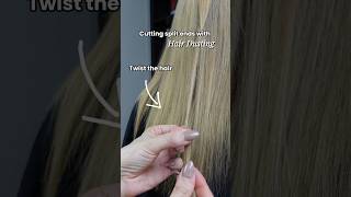 Hair dusting your SPLIT ENDS [upl. by Tirza]