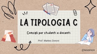 La Tipologia C della Prima prova dellEsame di Stato [upl. by Mel]