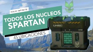 Guía de núcleos spartan de Halo Infinite  Coleccionables de Halo Infinite [upl. by Ahsilahk]