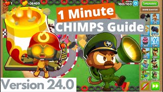 KartsNDarts CHIMPS Guide  BTD6 [upl. by Atteuqnas]