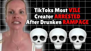 TikToks Most VILE Creator CLA Gets Arrested After Drunken Rampage Then Blames US [upl. by Lammond472]