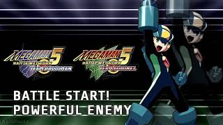 MMBN5 Battle Start amp Powerful Enemy VirusBoss Battle Music Remix Medley [upl. by Aleek]