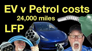 EV v Petrol costs 24000 miles [upl. by Nbi]