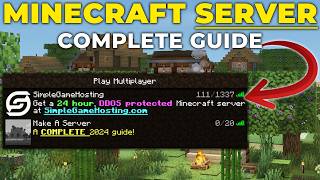 How To Make a Minecraft Server 2024 [upl. by Baudelaire]